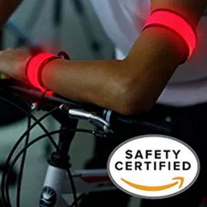 led-safety-slap-band-armband