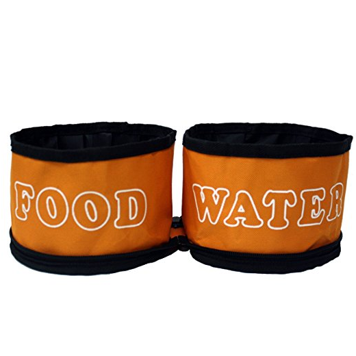 travel food and water bowl for dogs