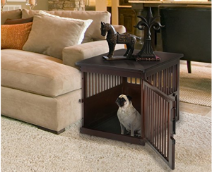 Pet Crate End Table - A combination of style and function