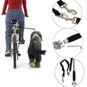 Adjustable Dog Bicycle Exerciser Leash Hands