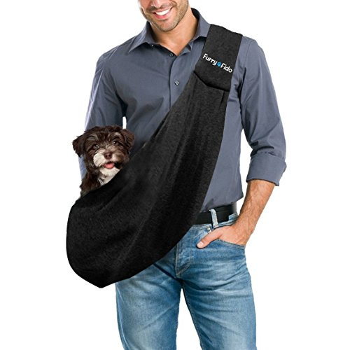 FurryFido Reversible Pet Sling Carrier