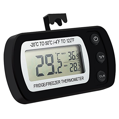 5 Best Digital Refrigerator Freezer Thermometer Appropriate safe