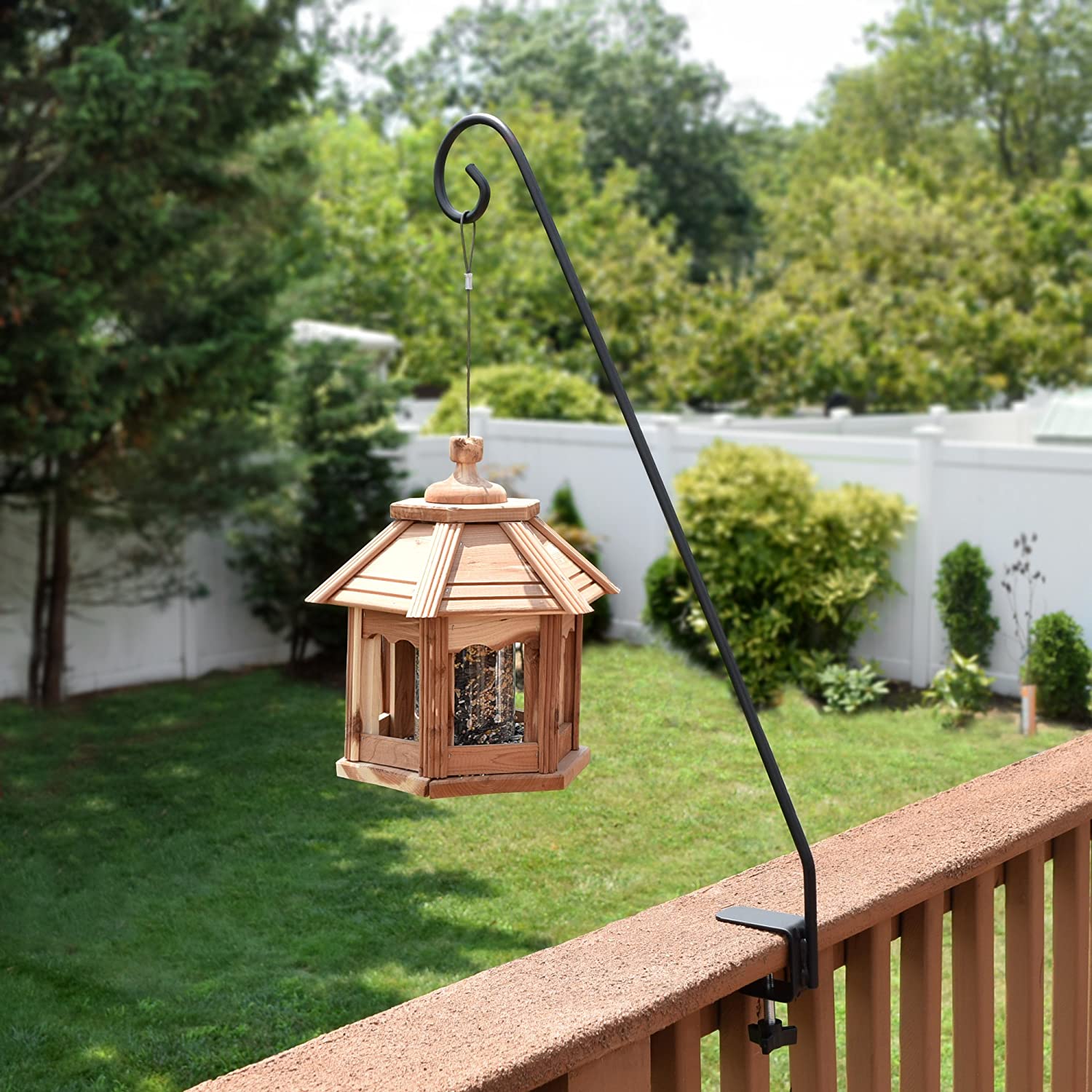 8 Best Deck Hook For Bird Feeder Saved your feeder from squirrels