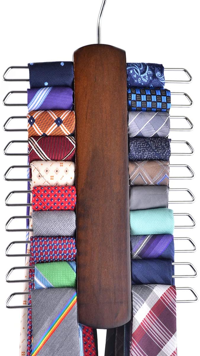 8 Best Wood Tie Rack Sort out a mess of ties Tool Box