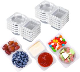 Convenient Food Storage: 5 Best-Selling Double Compartment Condiment Containers