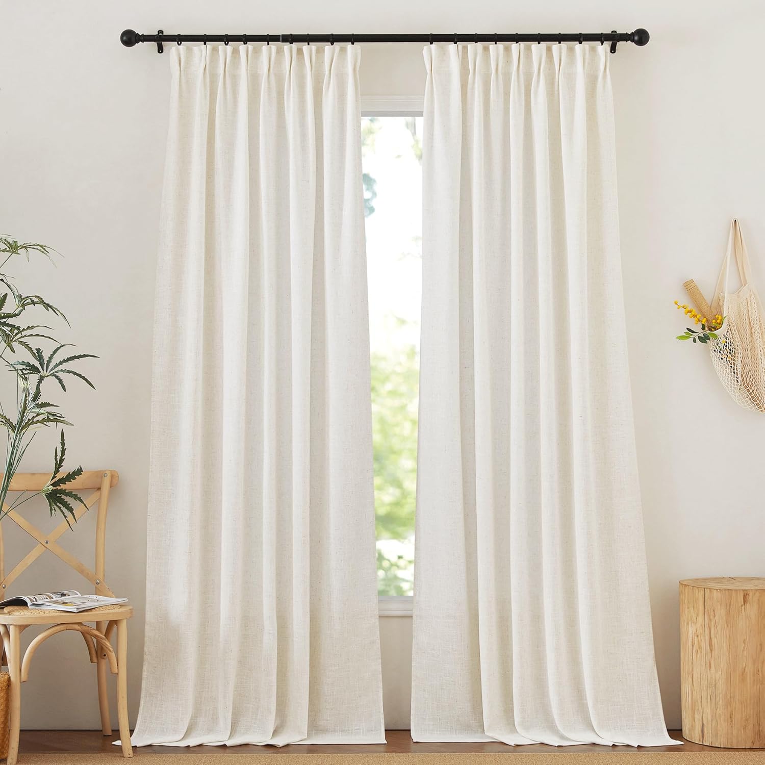 5 Best Thermal Insulated Linen Textured Curtains for Heat Control ...