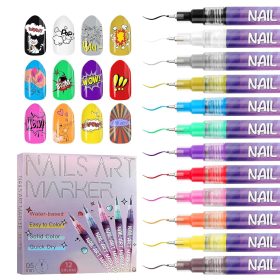 Nail Art Pens Set: Easy, Creative Nail Designs for Beginners and Professionals